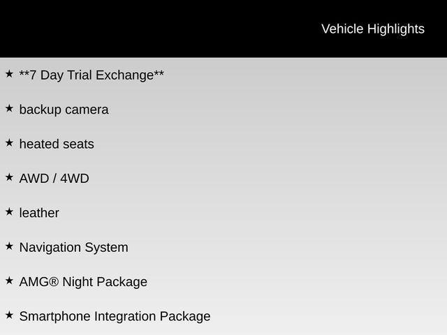 used 2019 Mercedes-Benz AMG GLC 63 car, priced at $38,500