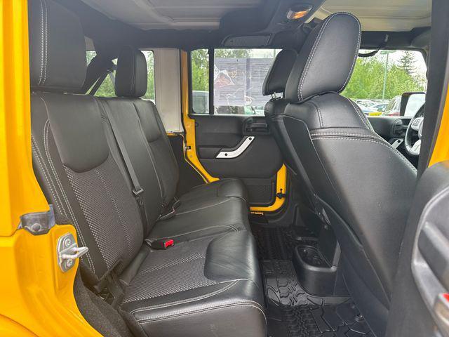 used 2015 Jeep Wrangler Unlimited car, priced at $21,199