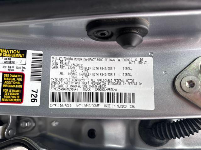 used 2017 Toyota Tacoma car, priced at $28,000