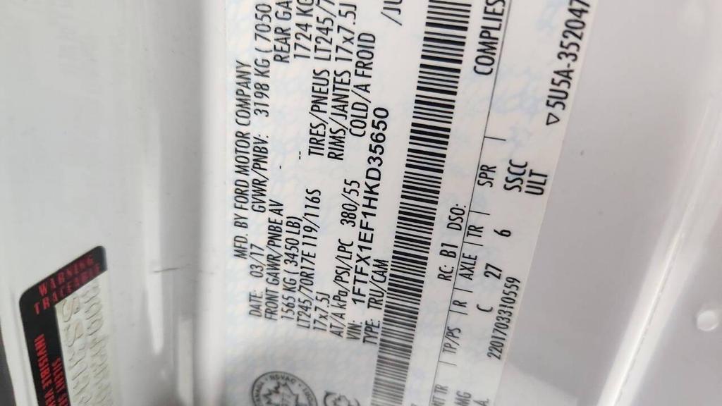 used 2017 Ford F-150 car, priced at $14,995