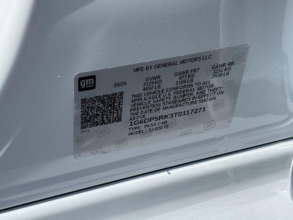 new 2026 Cadillac CT5 car, priced at $60,665