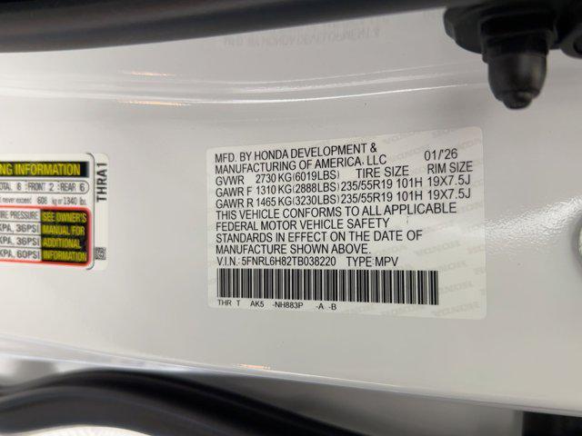 new 2026 Honda Odyssey car, priced at $48,991