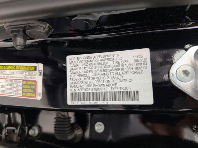 new 2026 Honda Ridgeline car, priced at $40,181