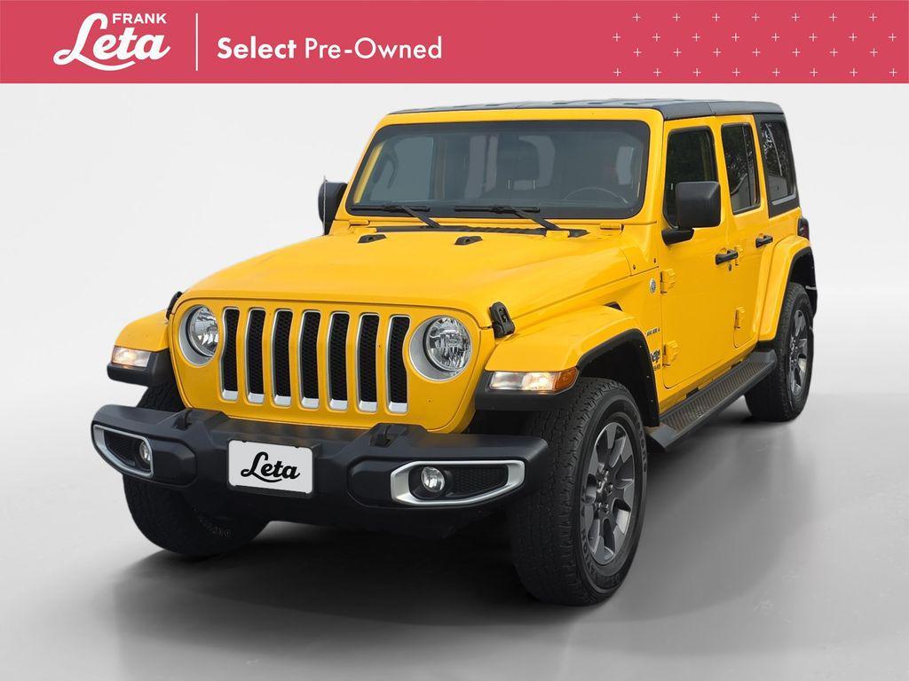 used 2021 Jeep Wrangler Unlimited car, priced at $27,200