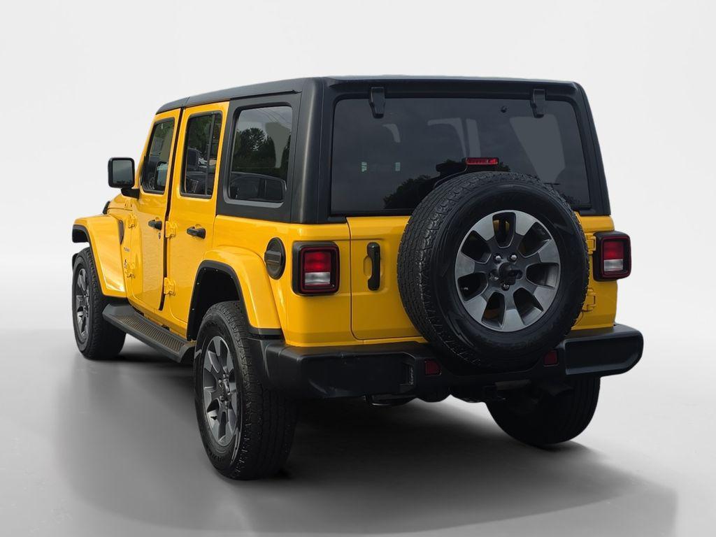 used 2021 Jeep Wrangler Unlimited car, priced at $27,200