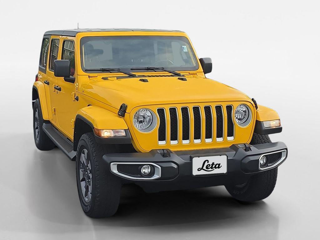 used 2021 Jeep Wrangler Unlimited car, priced at $27,200