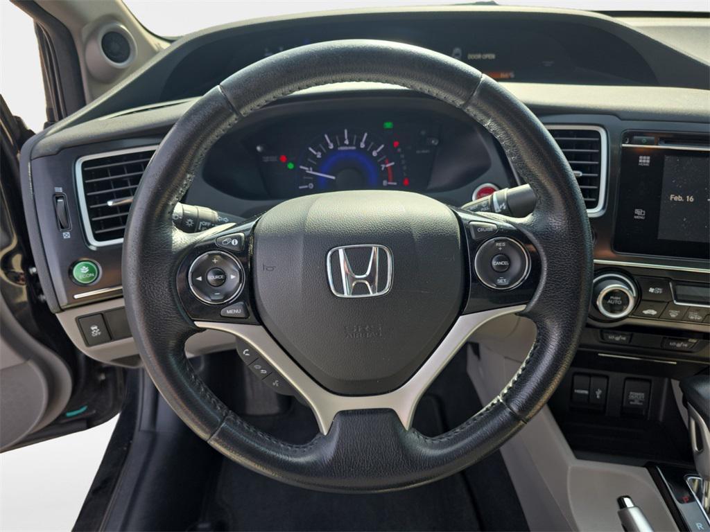used 2015 Honda Civic car, priced at $13,500