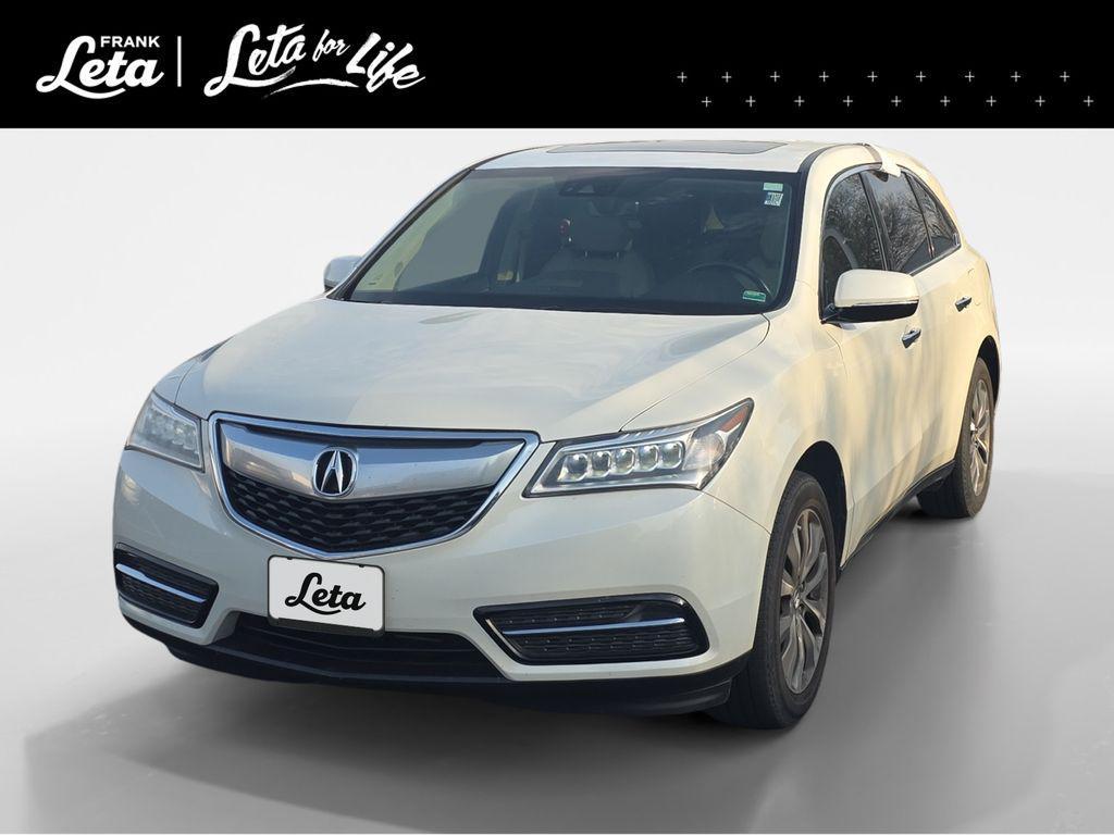 used 2016 Acura MDX car, priced at $18,500