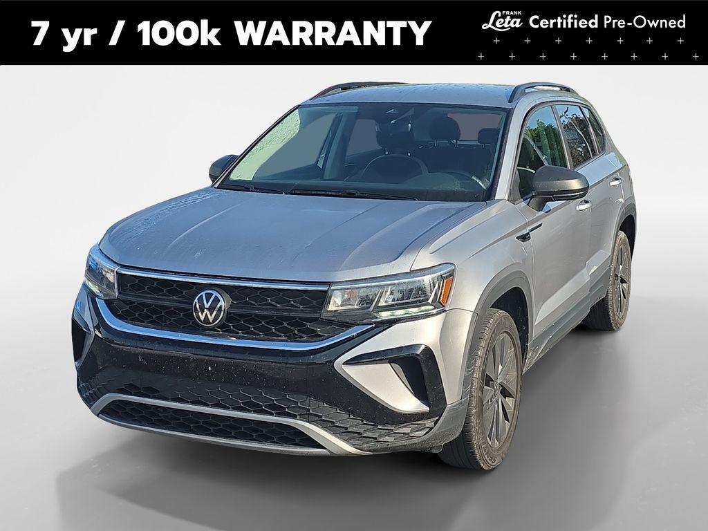 used 2024 Volkswagen Taos car, priced at $19,499