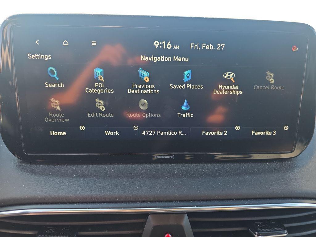 used 2023 Hyundai Santa Fe car, priced at $20,500