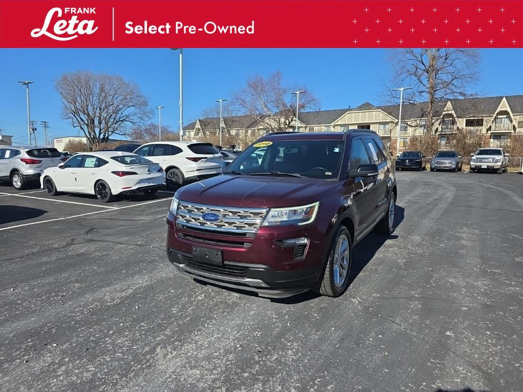 used 2018 Ford Explorer car, priced at $17,800