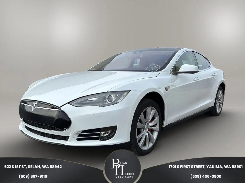 used 2014 Tesla Model S car, priced at $23,999