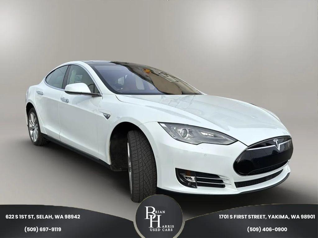 used 2014 Tesla Model S car, priced at $23,999