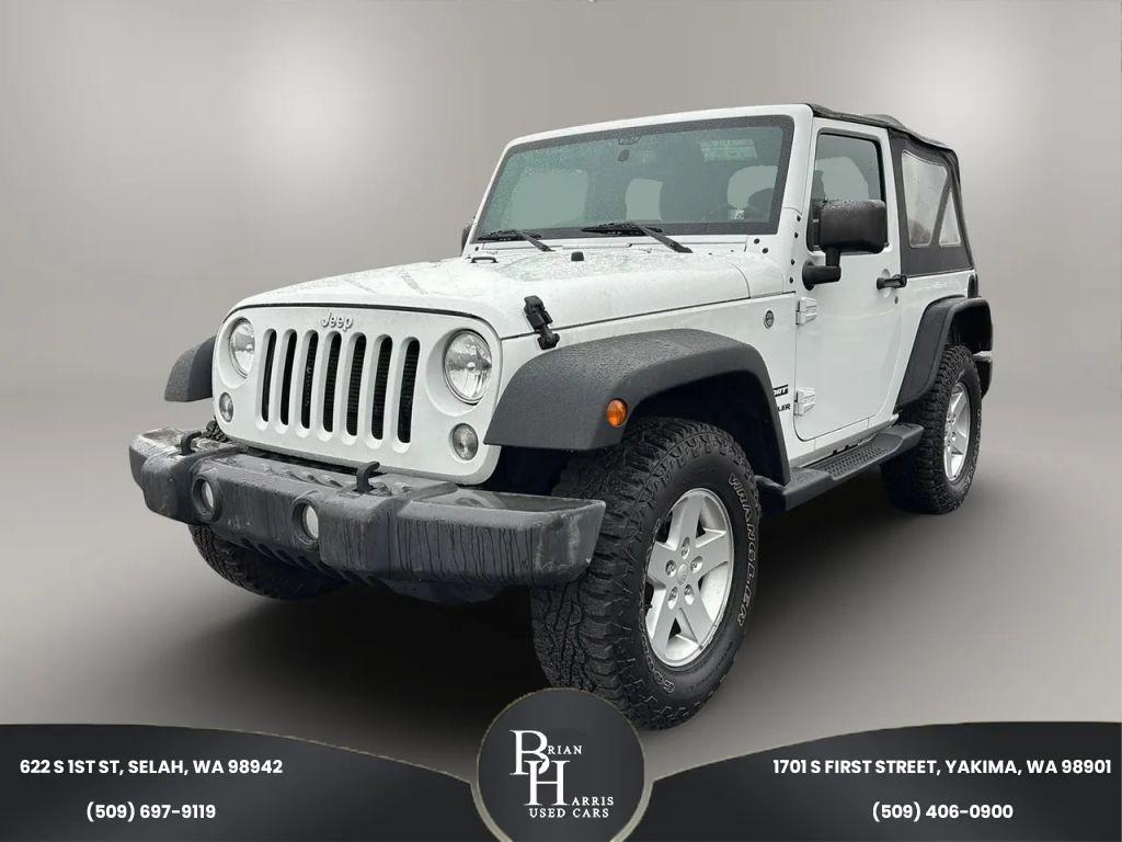 used 2016 Jeep Wrangler car, priced at $17,999