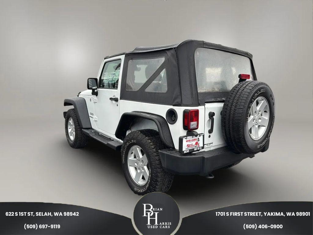 used 2016 Jeep Wrangler car, priced at $17,999