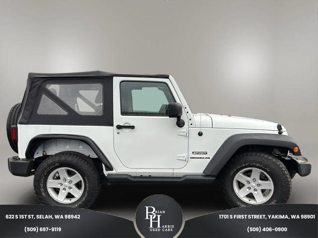 used 2016 Jeep Wrangler car, priced at $17,999