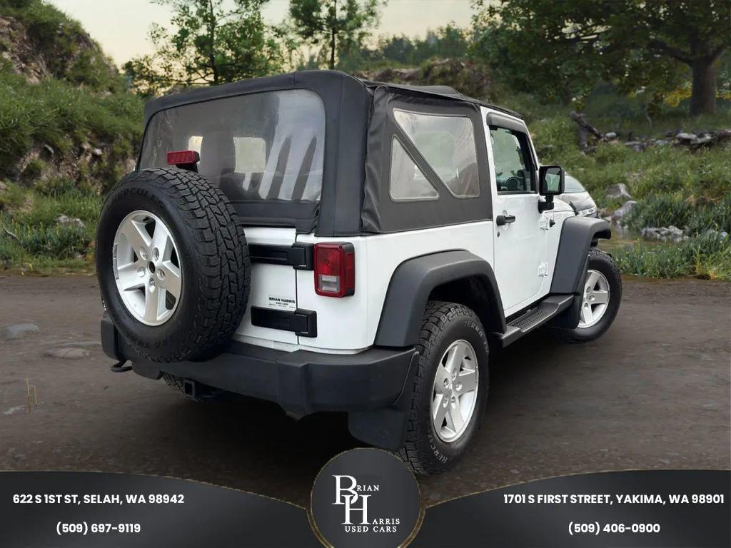 used 2013 Jeep Wrangler car, priced at $13,500