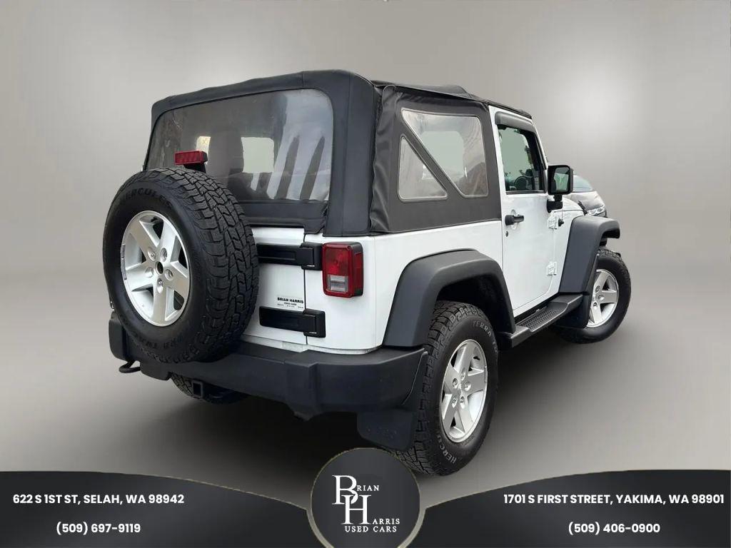 used 2013 Jeep Wrangler car, priced at $13,500
