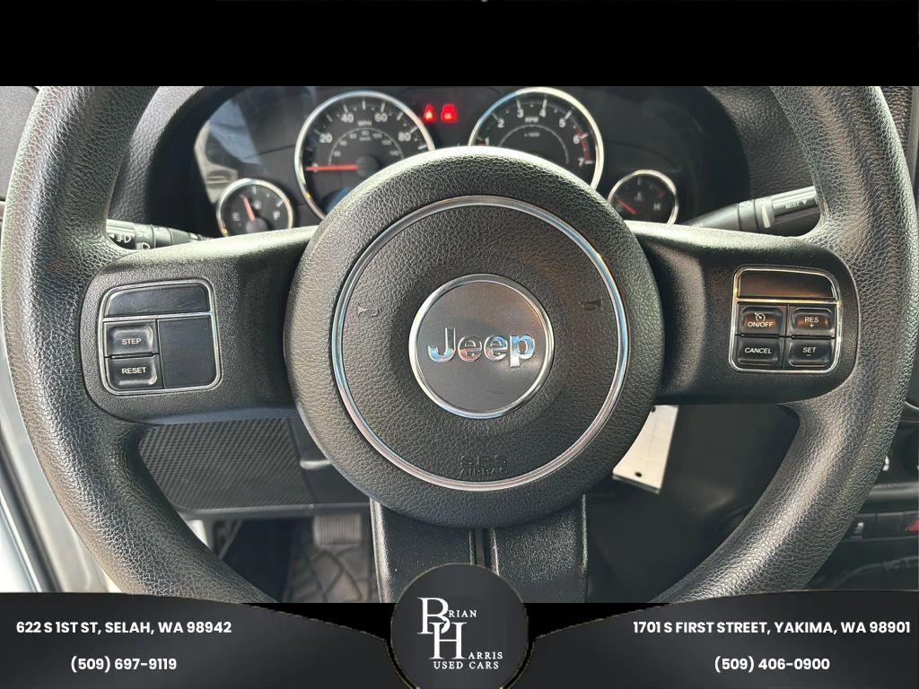 used 2013 Jeep Wrangler car, priced at $13,500