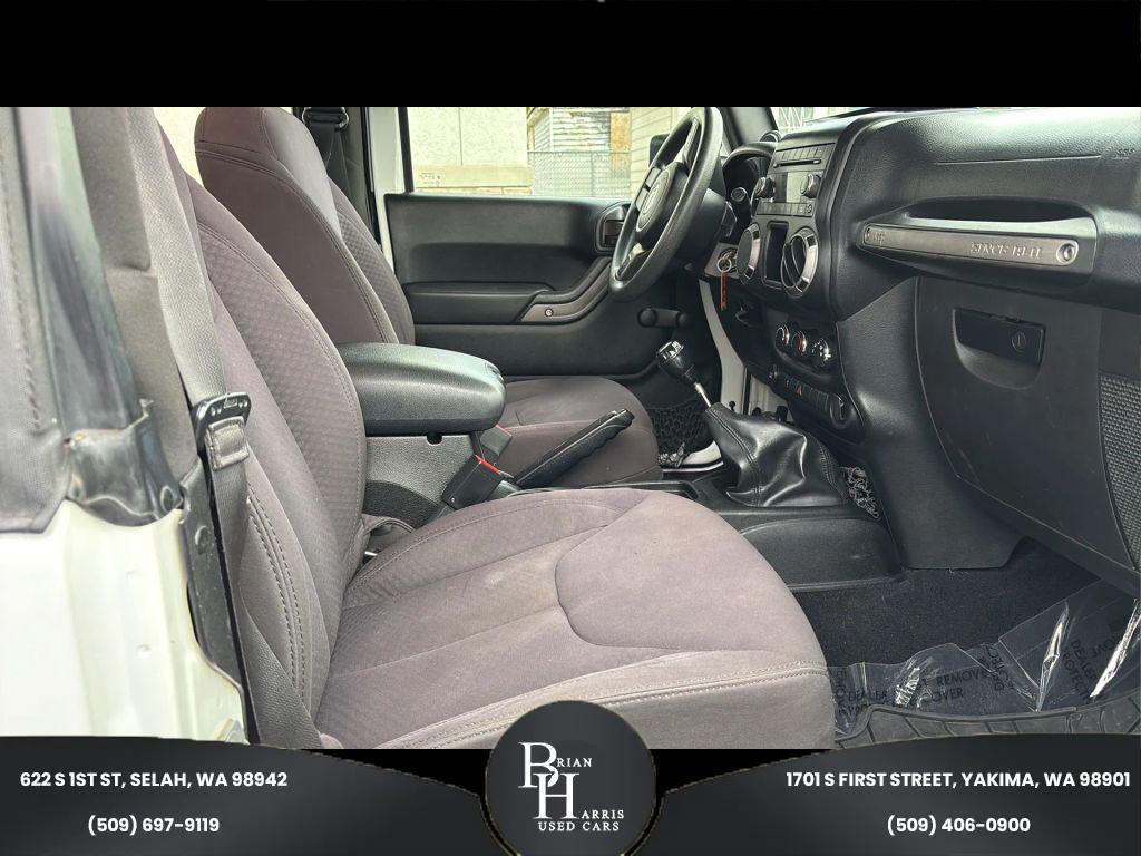 used 2013 Jeep Wrangler car, priced at $13,500