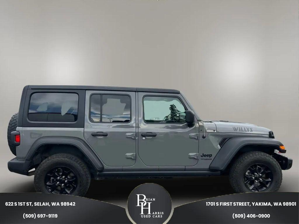 used 2021 Jeep Wrangler Unlimited car, priced at $24,999