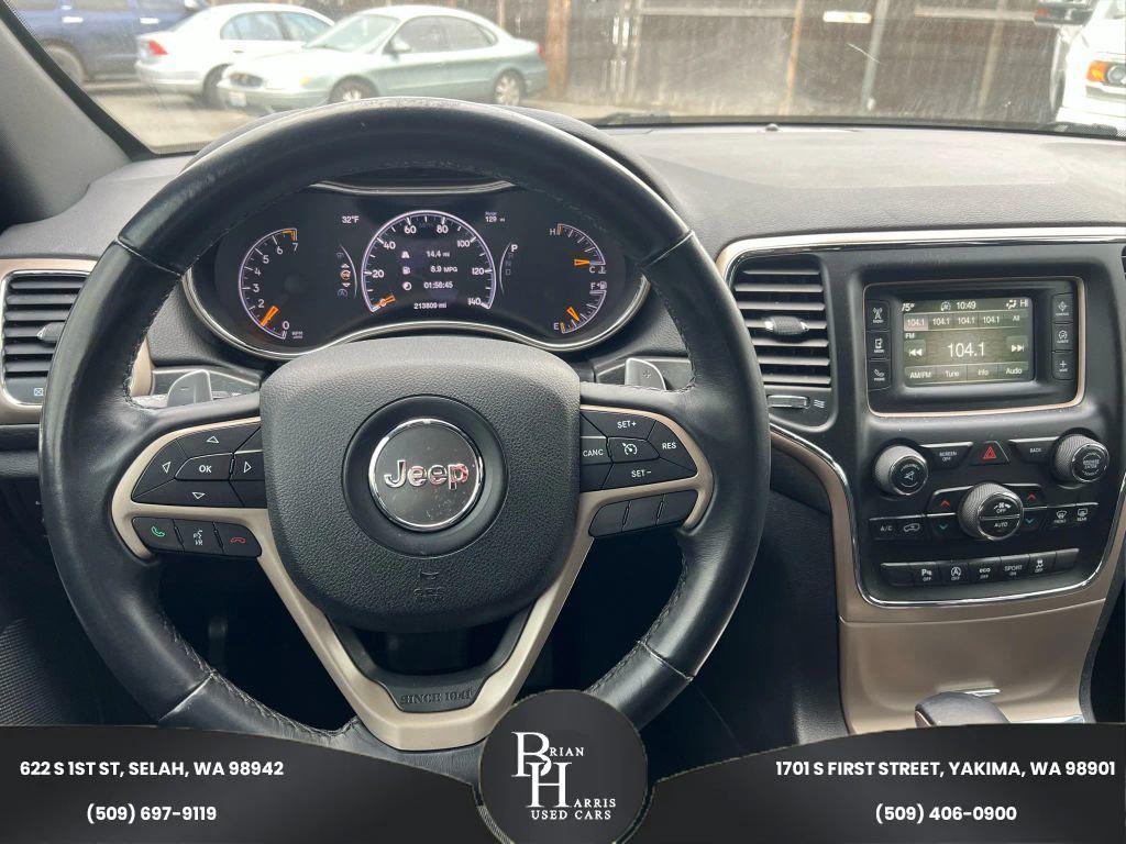 used 2017 Jeep Grand Cherokee car, priced at $7,500