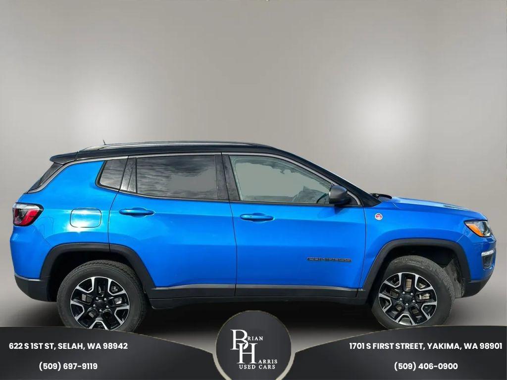 used 2021 Jeep Compass car, priced at $18,999