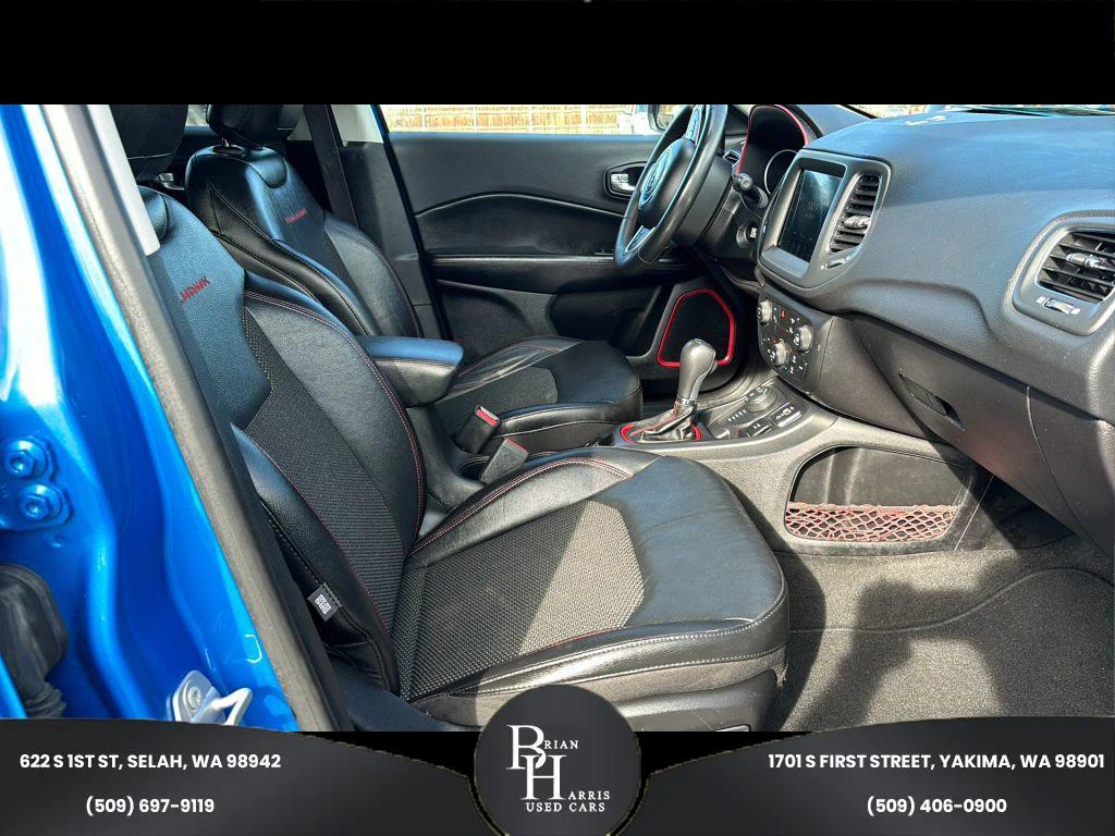 used 2021 Jeep Compass car, priced at $18,999