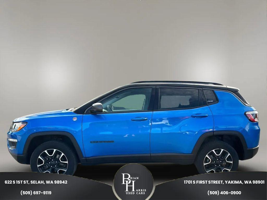 used 2021 Jeep Compass car, priced at $18,999