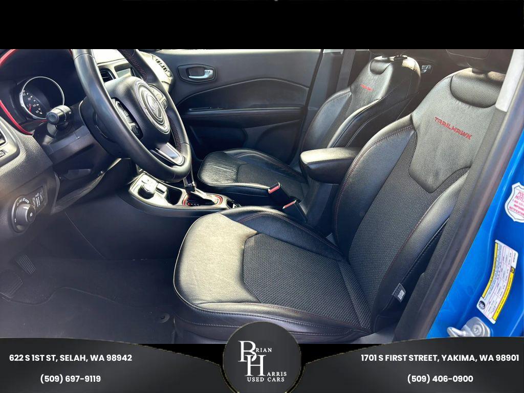 used 2021 Jeep Compass car, priced at $18,999