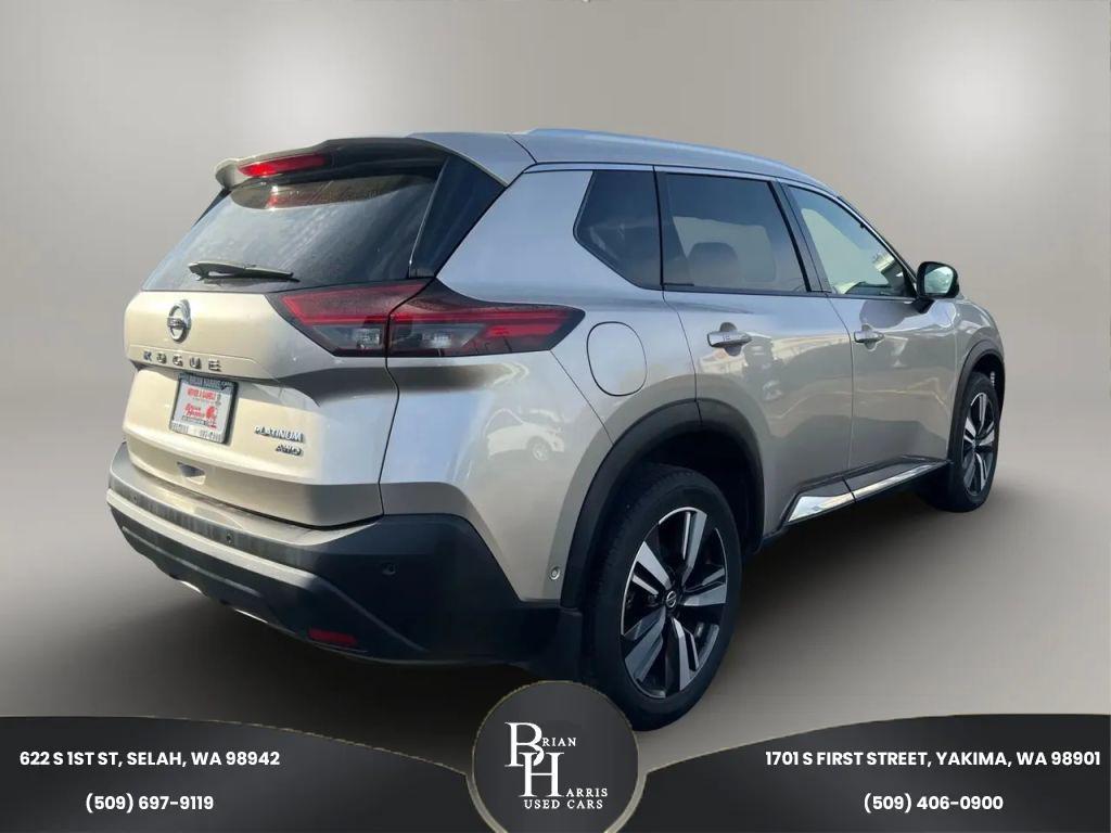 used 2021 Nissan Rogue car, priced at $22,500