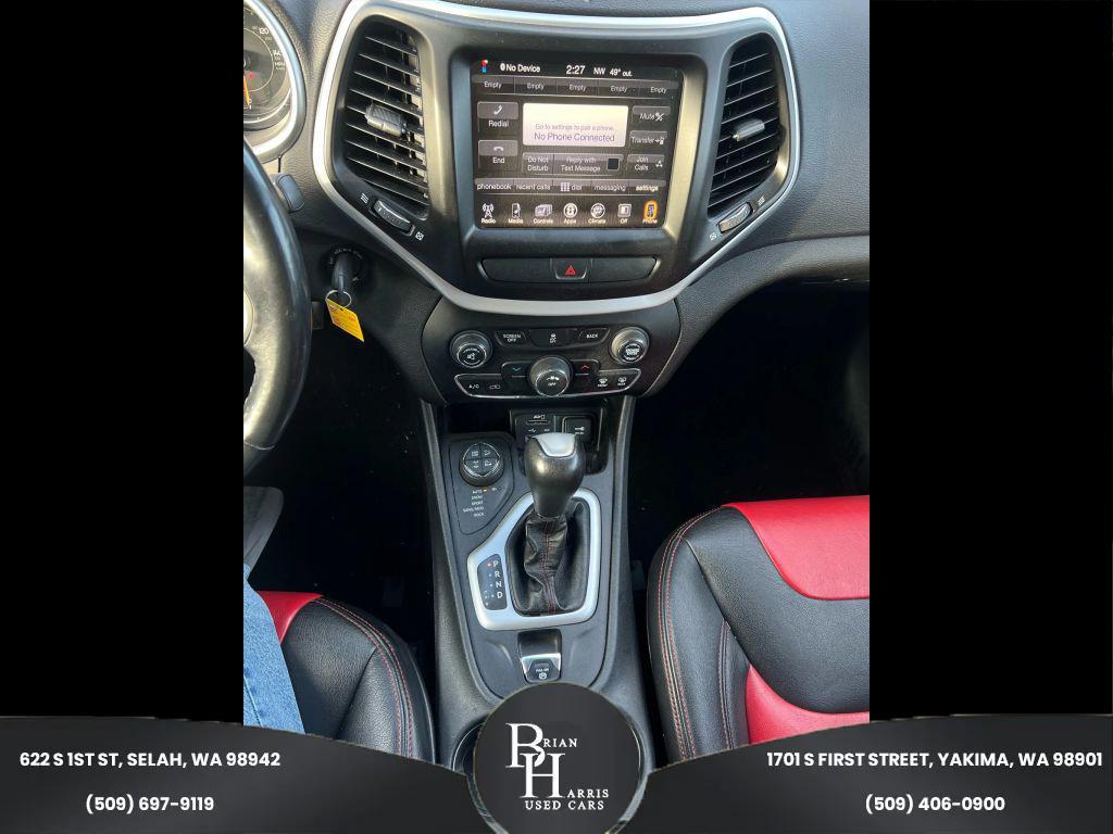 used 2017 Jeep Cherokee car, priced at $12,999