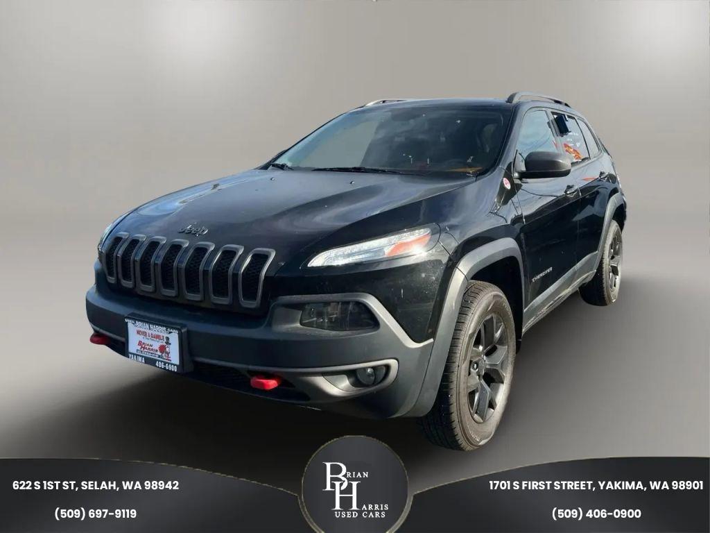 used 2017 Jeep Cherokee car, priced at $12,999