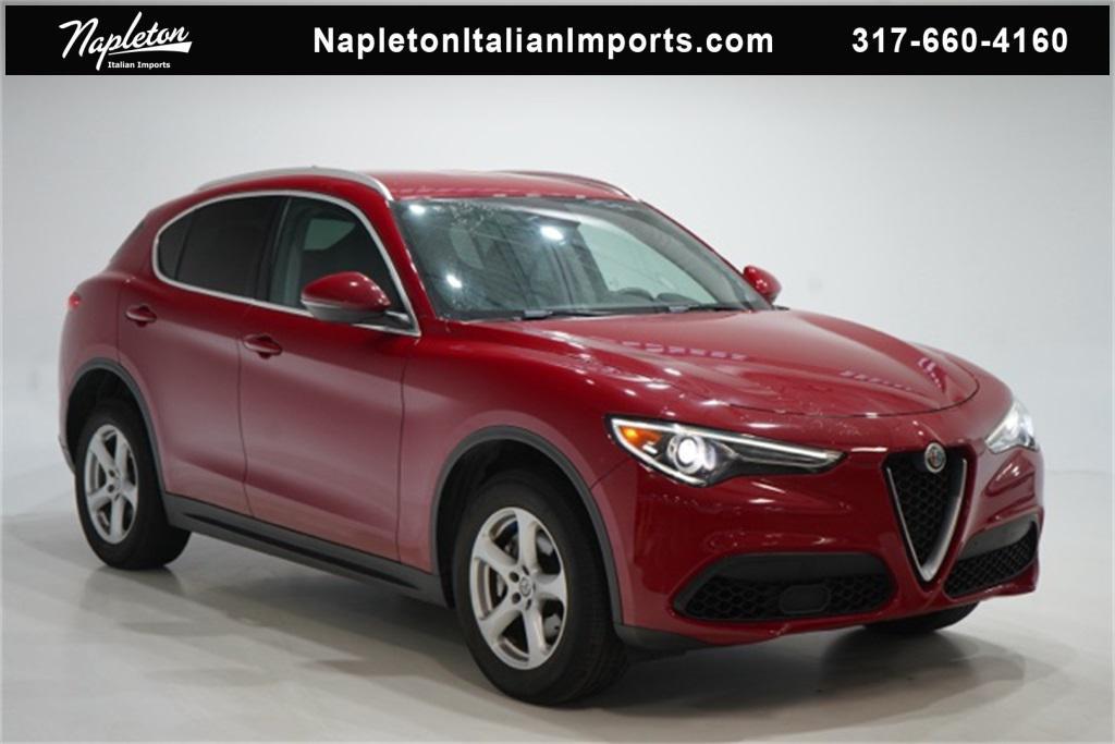 used 2018 Alfa Romeo Stelvio car, priced at $15,000