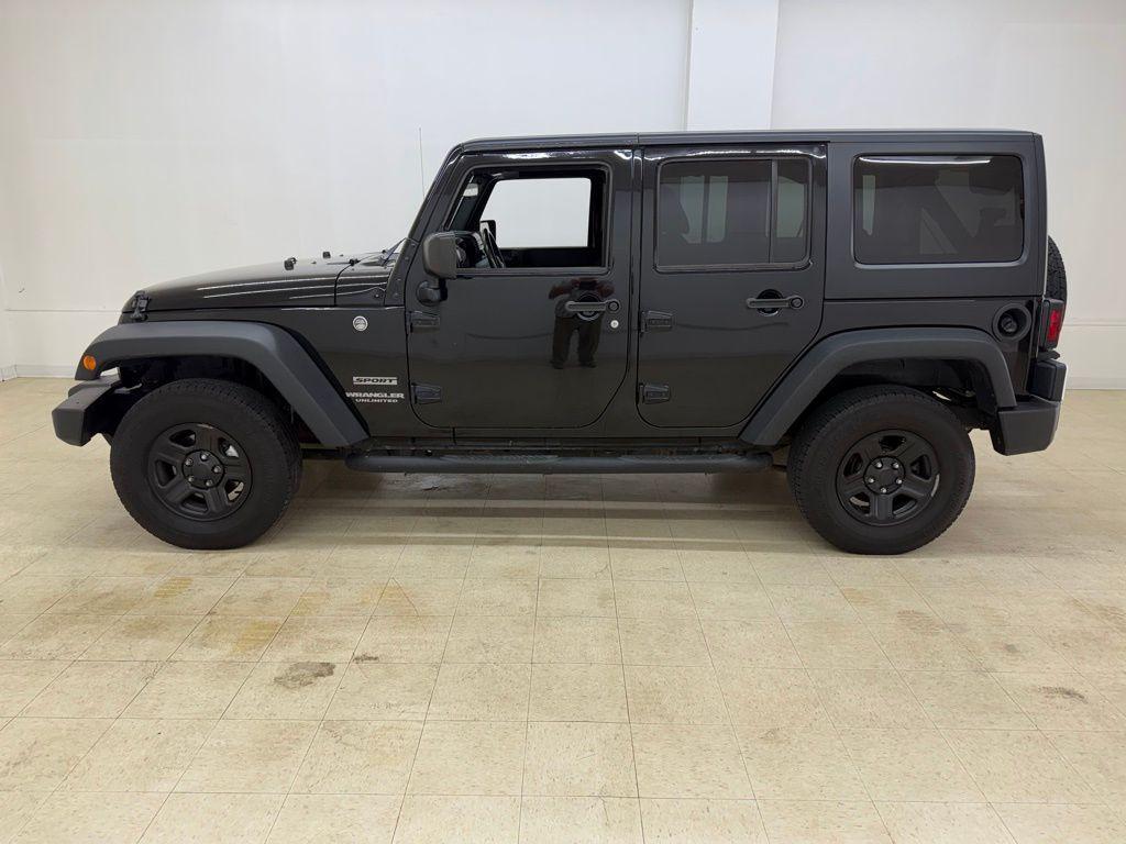 used 2017 Jeep Wrangler Unlimited car, priced at $17,787