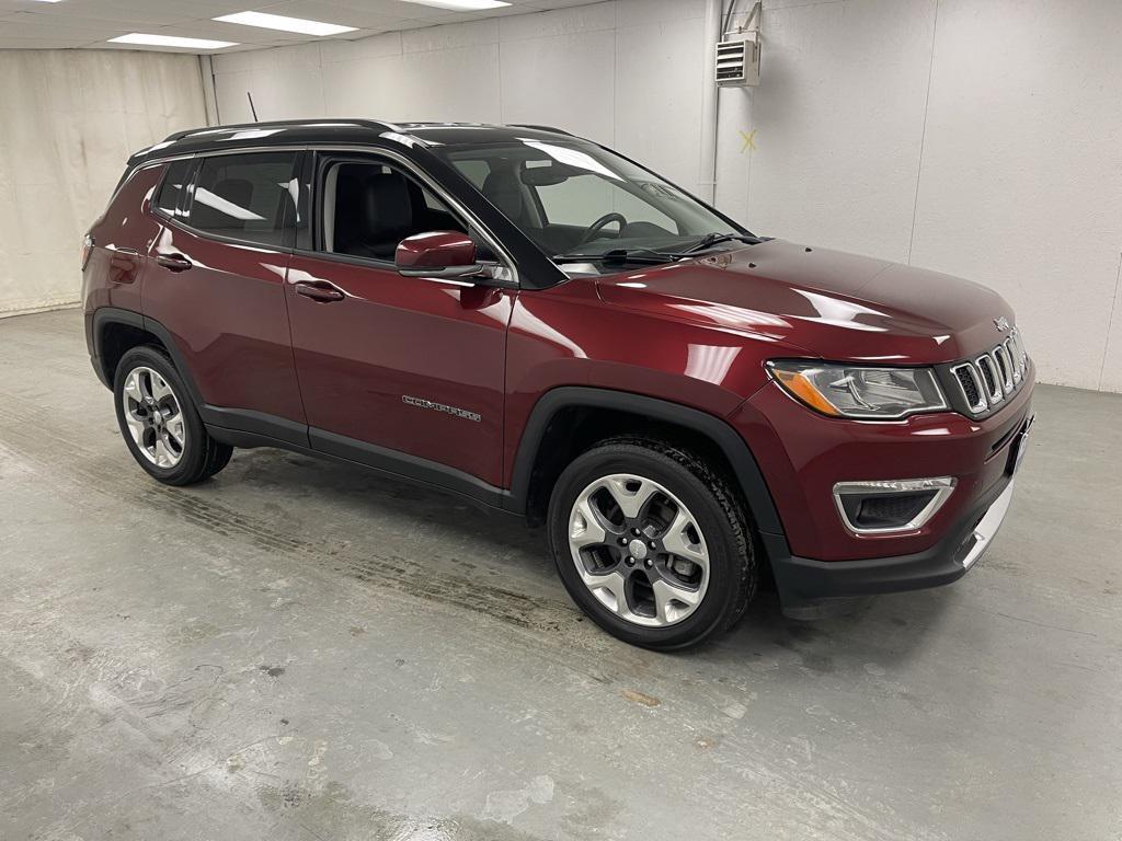 used 2021 Jeep Compass car, priced at $18,443