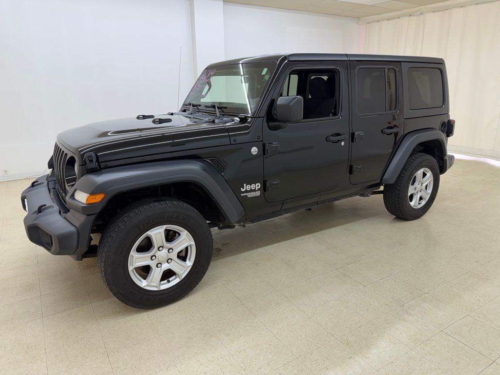 used 2019 Jeep Wrangler Unlimited car, priced at $18,681