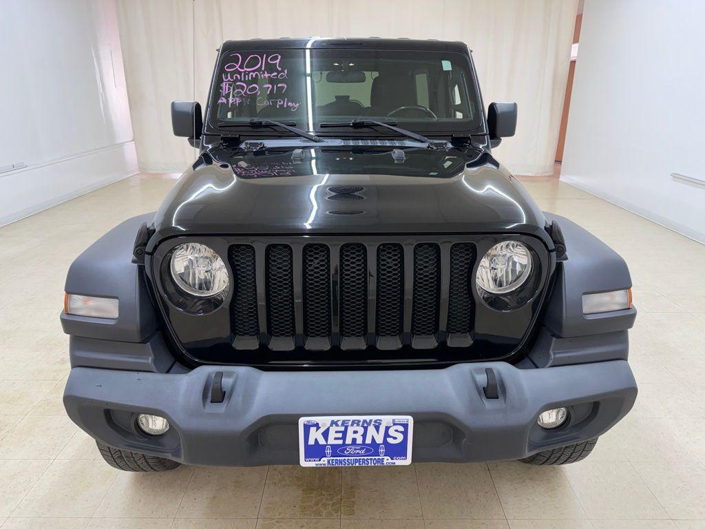 used 2019 Jeep Wrangler Unlimited car, priced at $18,681