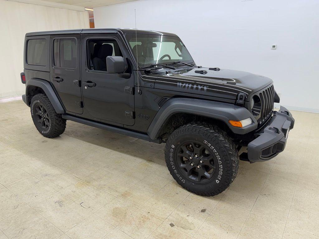 used 2021 Jeep Wrangler car, priced at $25,812