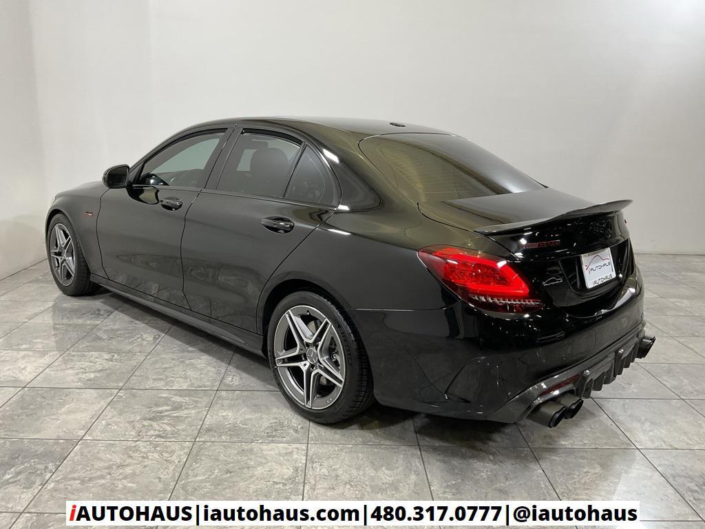 used 2021 Mercedes-Benz AMG C 43 car, priced at $42,793