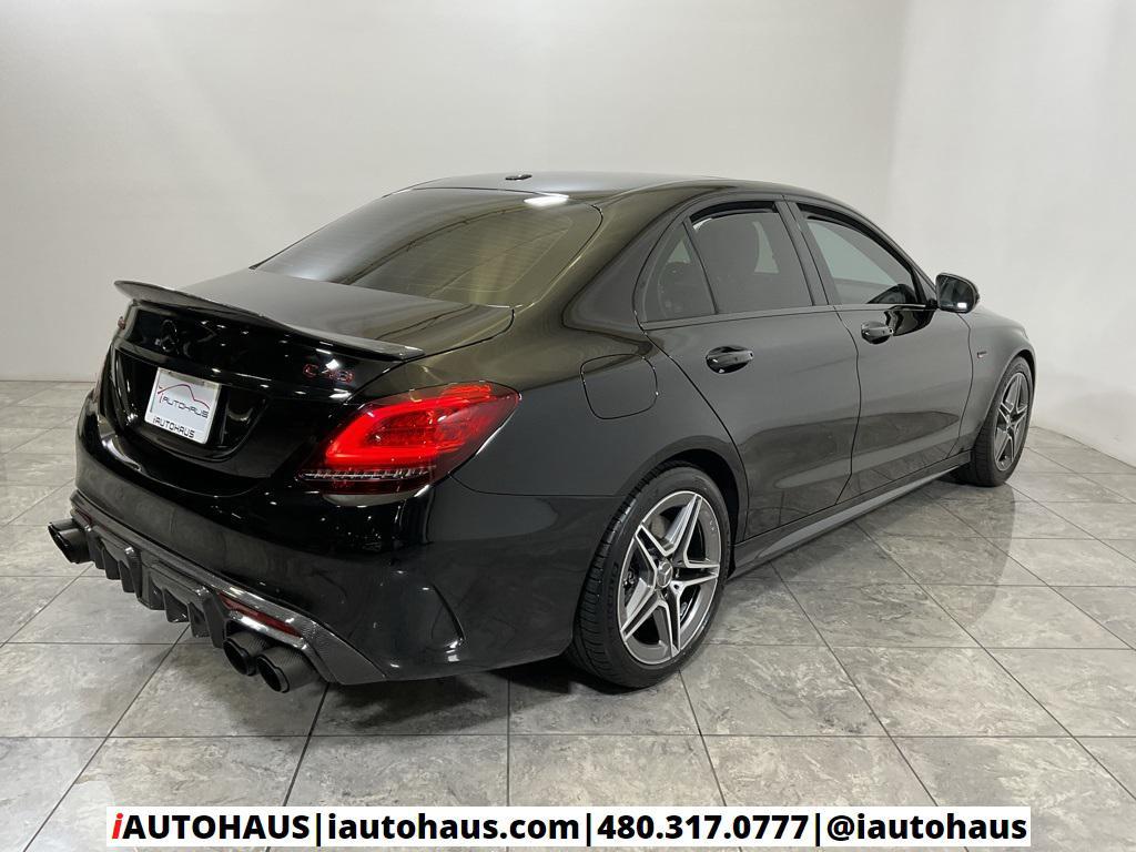 used 2021 Mercedes-Benz AMG C 43 car, priced at $42,793