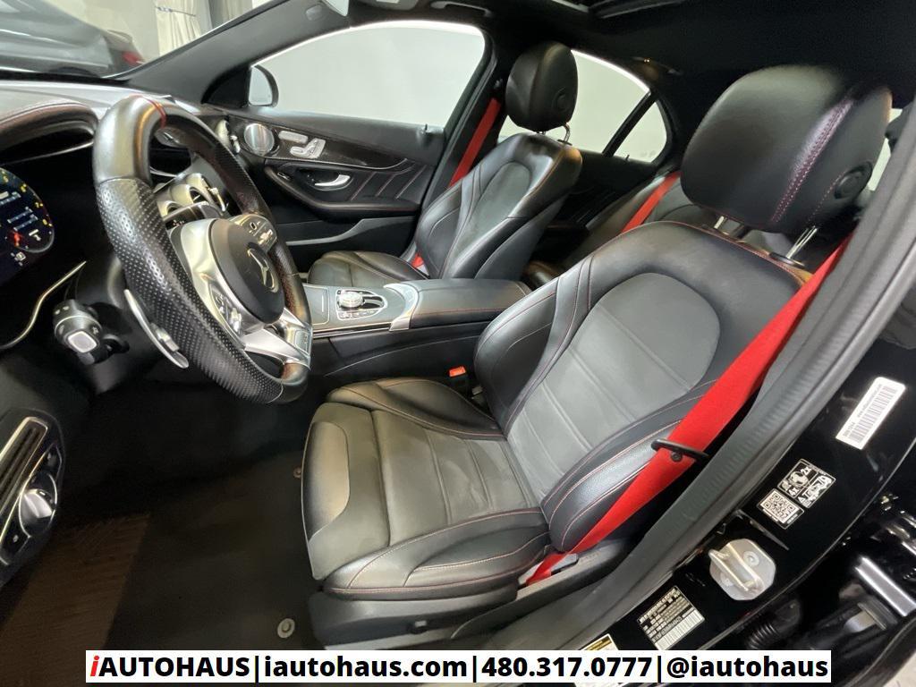 used 2021 Mercedes-Benz AMG C 43 car, priced at $42,793