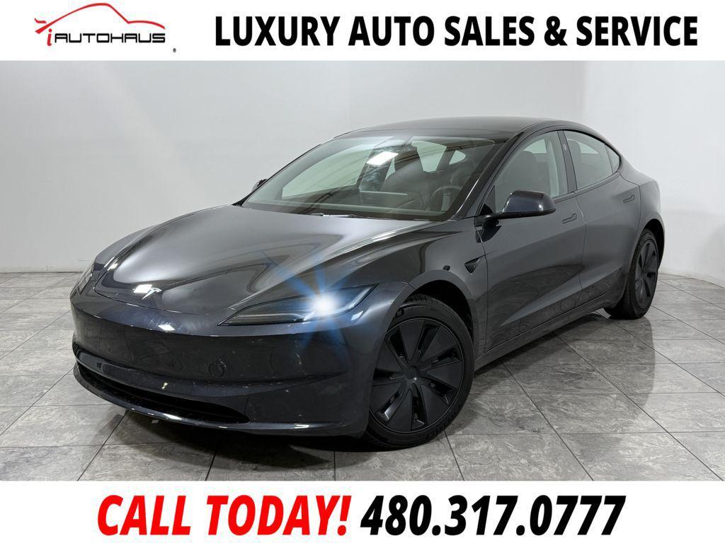 used 2025 Tesla Model 3 car, priced at $37,399