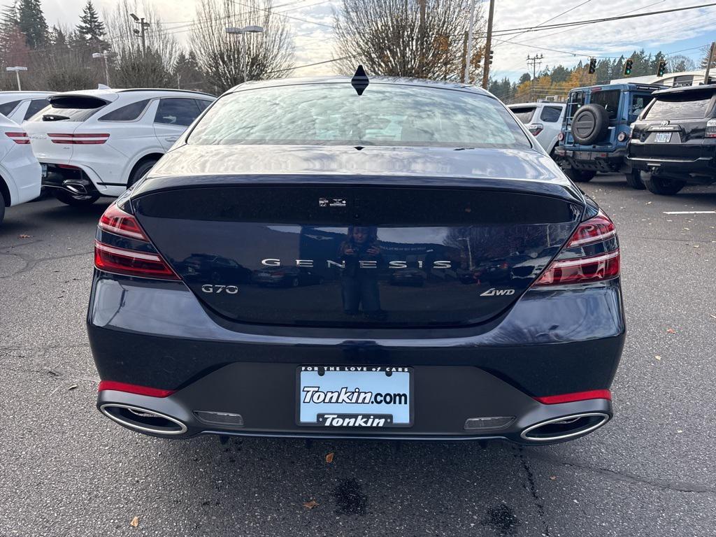 new 2026 Genesis G70 car, priced at $48,090