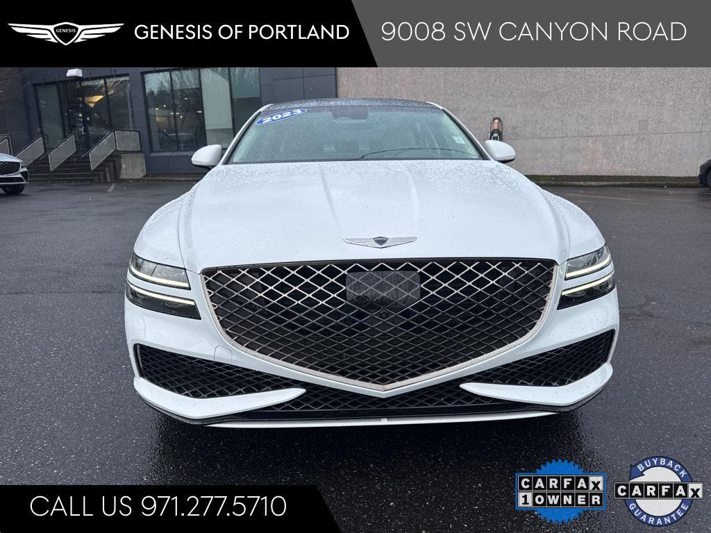 used 2023 Genesis G80 car, priced at $35,995