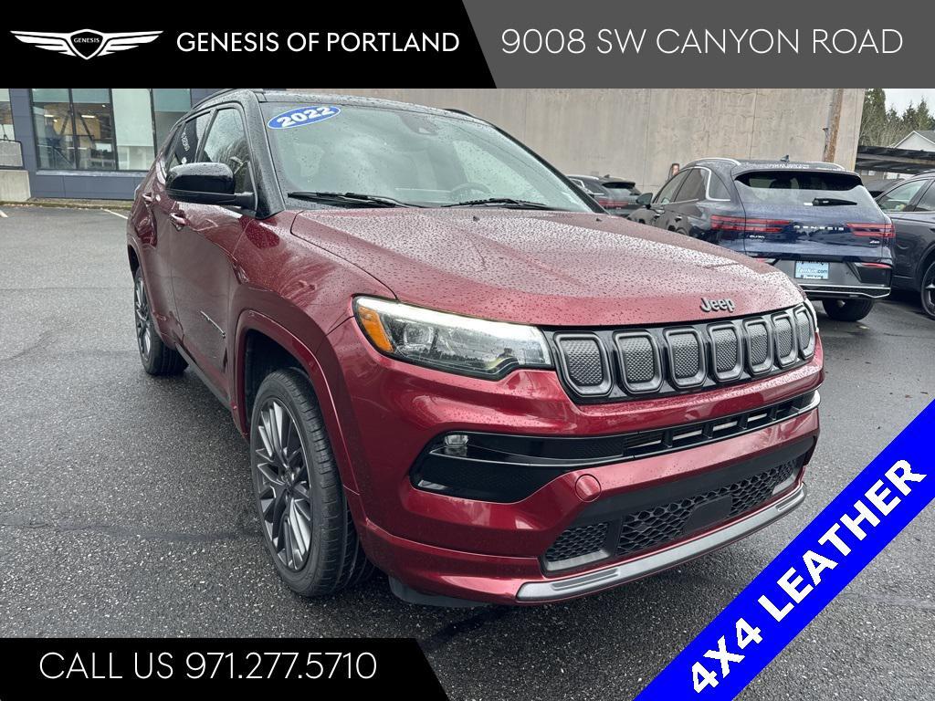 used 2022 Jeep Compass car, priced at $19,500