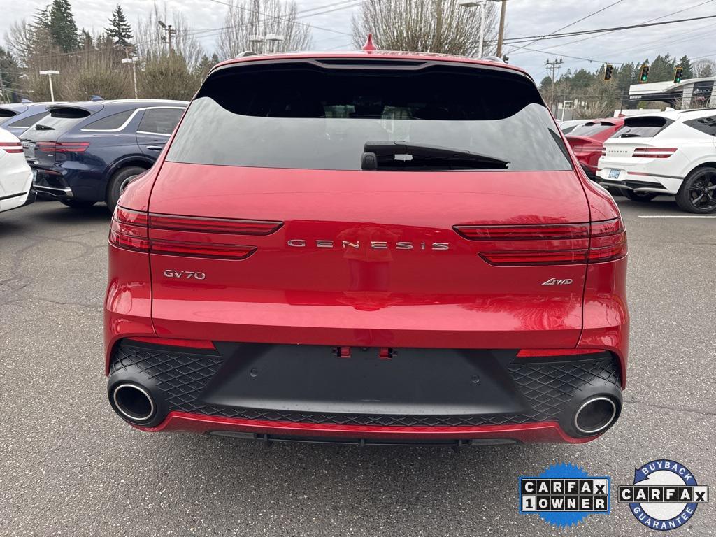 used 2025 Genesis GV70 car, priced at $48,888