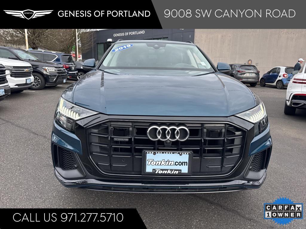 used 2019 Audi Q8 car, priced at $36,995