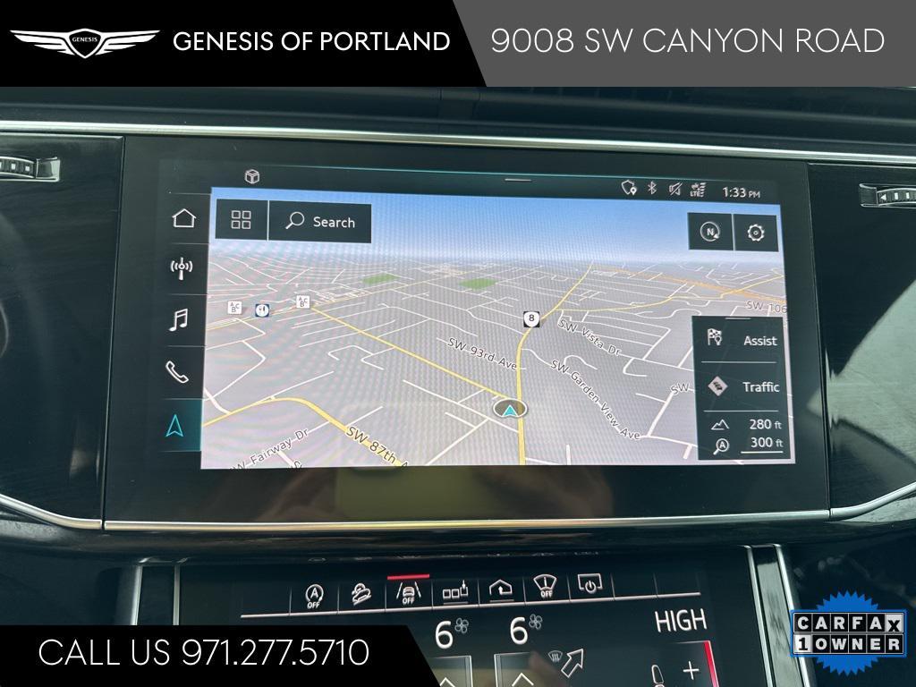 used 2019 Audi Q8 car, priced at $36,995