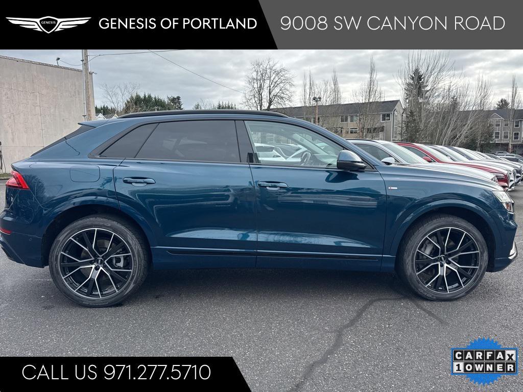 used 2019 Audi Q8 car, priced at $36,995